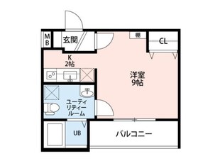 シャンブル英美ＩＩＩの物件間取画像